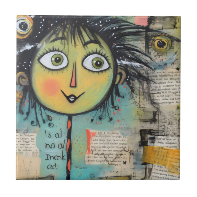 ArtLady 17 Encantada e angustiada (Frente)