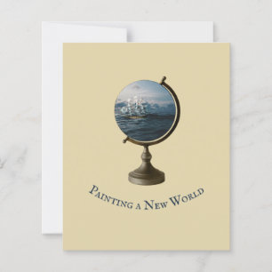 Artsy Cita "Paiting a New World" Collage Art