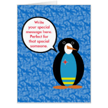 Aruba Flag Holiday Ms Penguin Talking