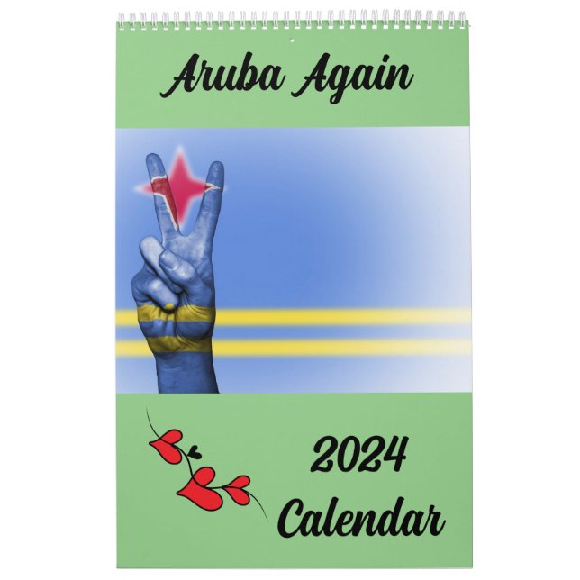 Aruba Mais Uma Vez Calendário De Paz (Capa)