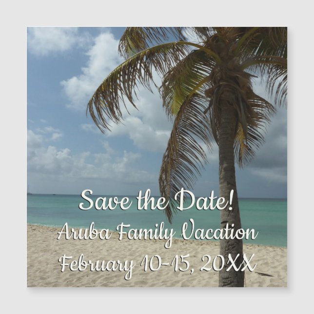 Aruban Beach I Save the Date (Frente)