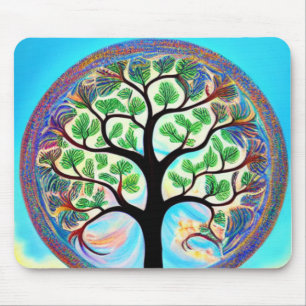 Árvore Colorida do Mousepad