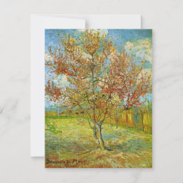 Árvore cor-de-rosa no Flor por Vincent van Gogh