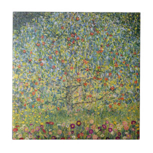 Árvore da Apple por Gustav Klimt, Vintage Art Nouv