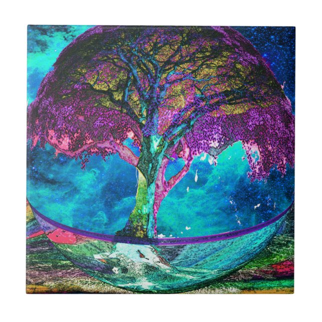 Árvore da meditação da vida (Frente)