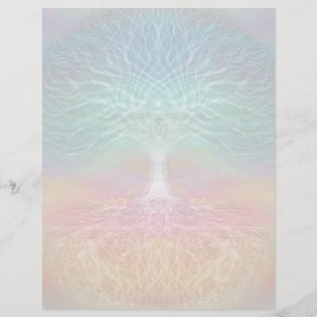 Árvore da Vida Arco-Íris Corações (Frente)