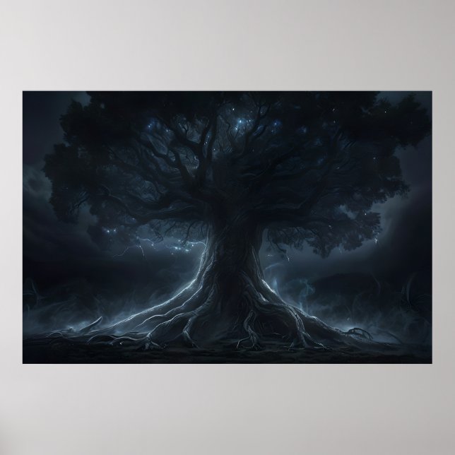 Árvore da Vida - Poster de Fantasia da Edição Dusk (Frente)