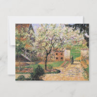 Árvore de ameixa de flores, Eragny Camille Pissarr