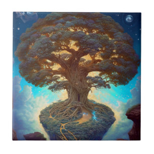 Árvore De Arte Da Natureza Surreal Da Vida