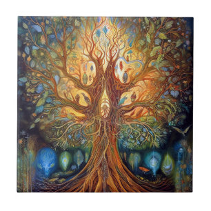 Árvore De Arte Da Natureza Surreal Da Vida