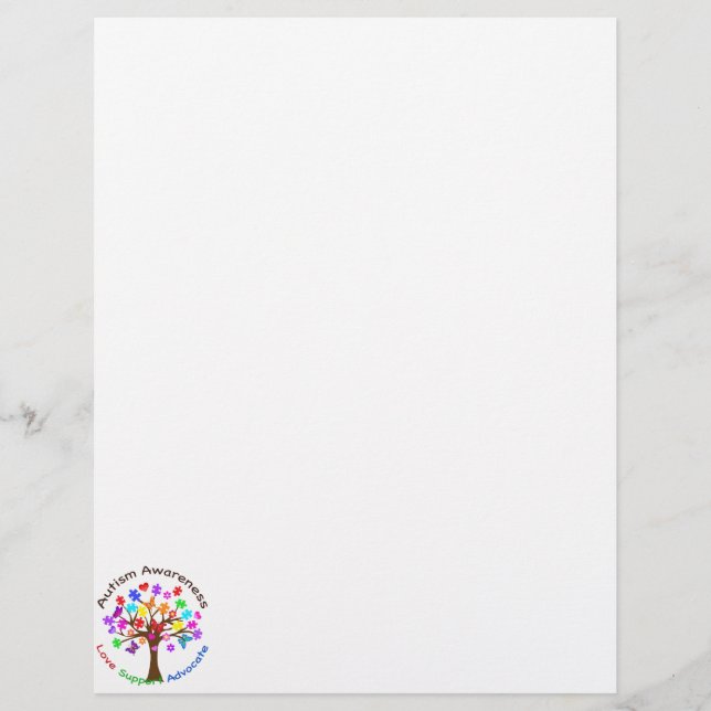 Árvore de Consciência do Autismo (Frente)