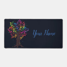 Árvore de cor radiante luminosa