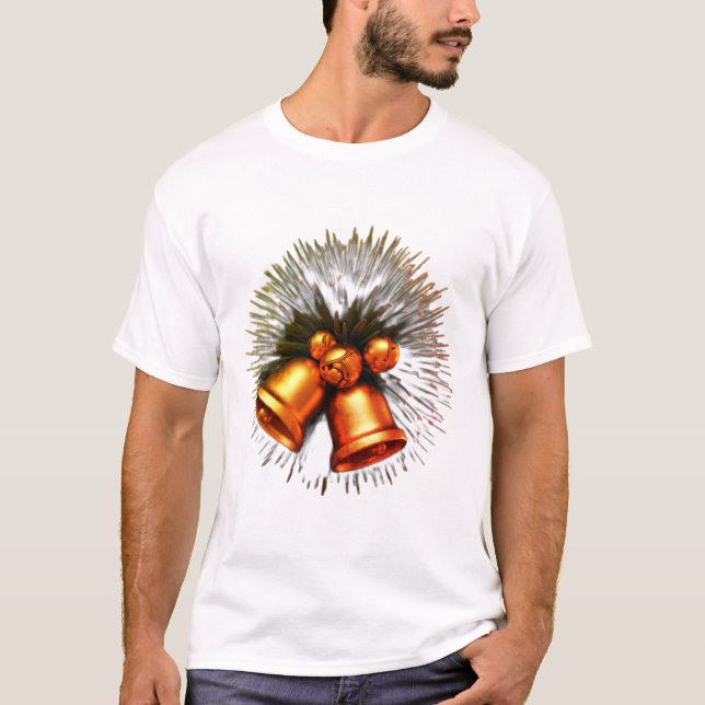 Árvore de Jingle Bell: Design de Camisa de Energia (Frente)