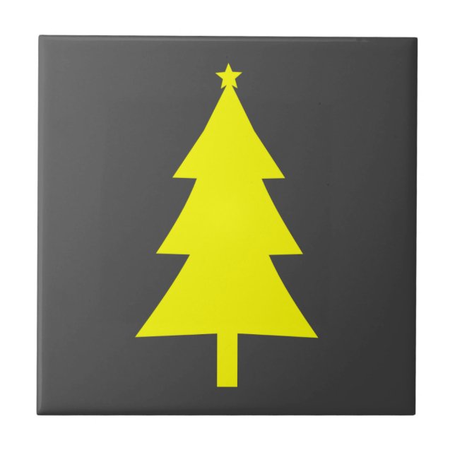 Árvore de Natal Amarelo (Frente)