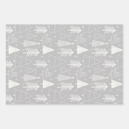 Árvore de Natal - Árvore Evergreen - Cinza de pinh