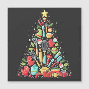 Árvore de Natal Baking Chef Cozinheiro Natal 