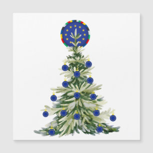 Árvore de Natal - Bandeira da União Europeia   Eur