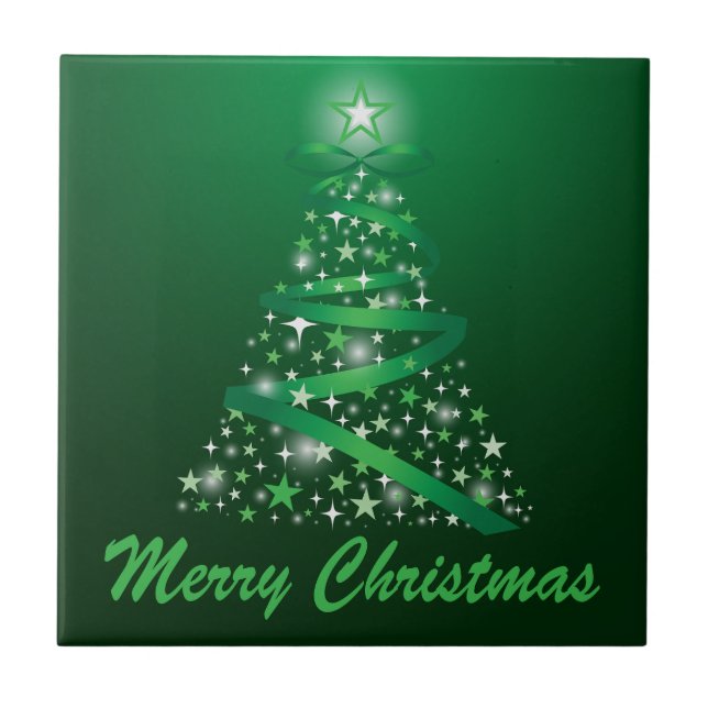 Árvore de Natal Brilhante (Frente)