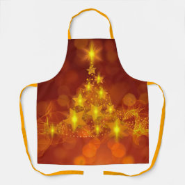 Árvore de Natal do Conjunto de Estrelas Douradas C