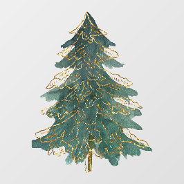 Árvore de Natal do Ouro Verde Elegante