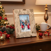 "Árvore de Natal Elegante – Foto de Feriado Festiv