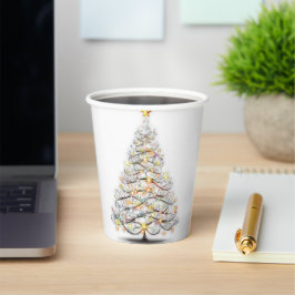 árvore de Natal espumante