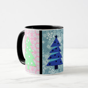 Árvore de Natal Estilo de Vintage Taça de Caneca C