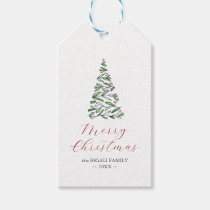 Árvore de Natal - Etiquetas para presentes Elegant