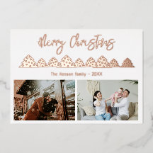 Árvore de Natal Família de Roteiro 2 Foto Rosa Dou