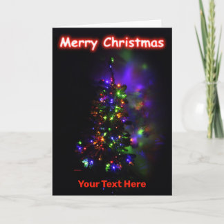 Árvore de Natal - Feliz Cartão de Natal