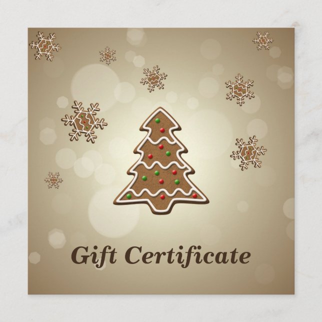 Árvore de Natal Gingerpão (Frente)