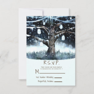 Árvore de Natal Luzes e Jarras Responder RSVP