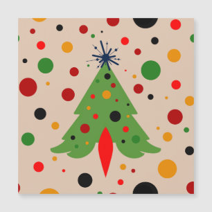 Árvore de Natal Moderna de Meados do Século Foguet