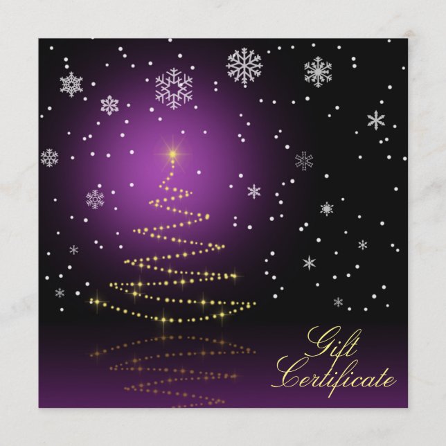 Árvore de Natal Moderna Gleamy (Frente)