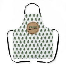 Árvore de Natal Moderno Feliz Navidad