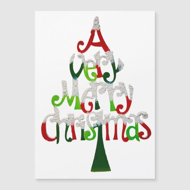 Árvore de Natal Muito Feliz (Frente)