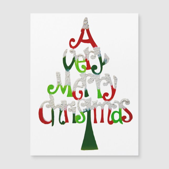 Árvore de Natal Muito Feliz (Frente)