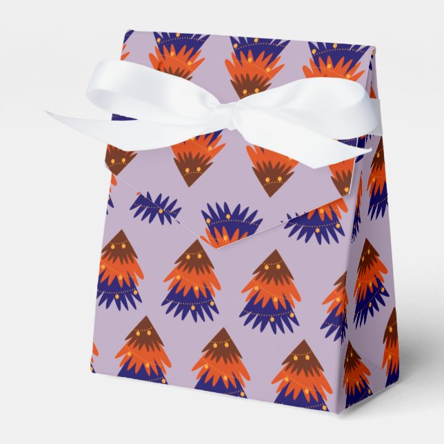 Árvore de Natal Multicolorida - Caixa de Favor (Frente)