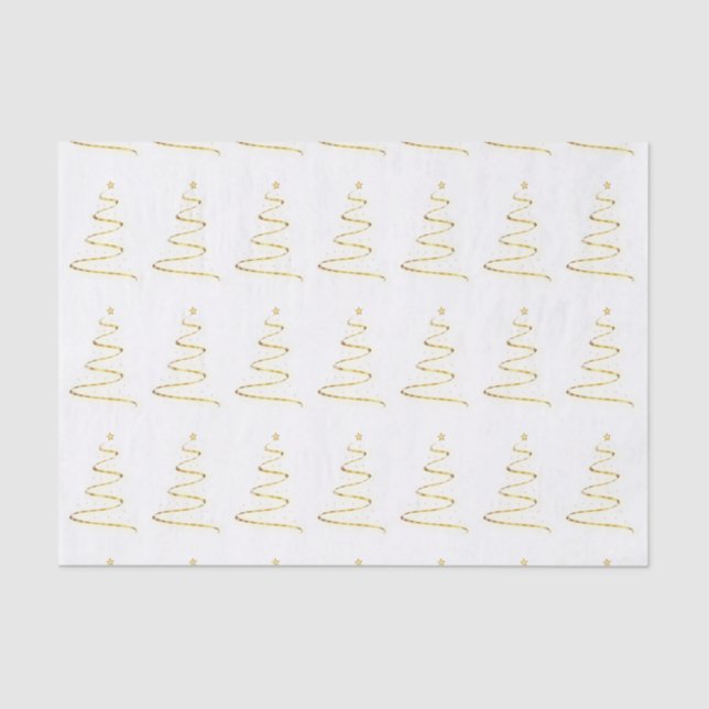 Árvore de Natal - Papel Tecido (Frente )