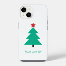 Árvore de Natal Paz Amor Alegria Personalizável