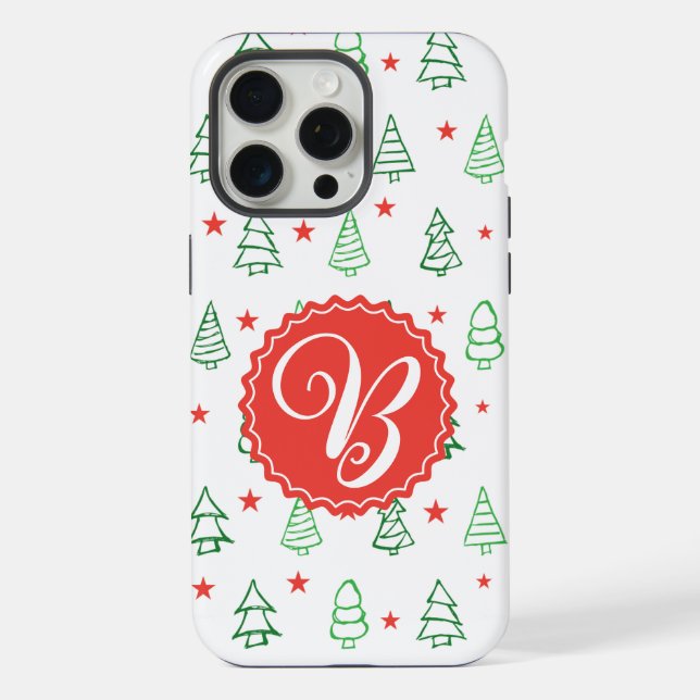 Árvore de Natal personalizada fofa (Verso)