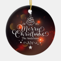 Árvore de Natal Personalizada| Ornamento