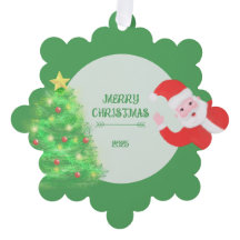 árvore de natal pinheiro moderna verde fundo