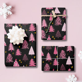 Árvore de Natal Pink Preto