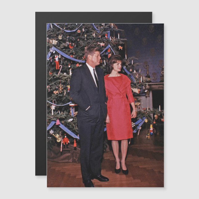 Árvore de Natal Presidente John Kennedy & Jacqueli (Frente/Verso)