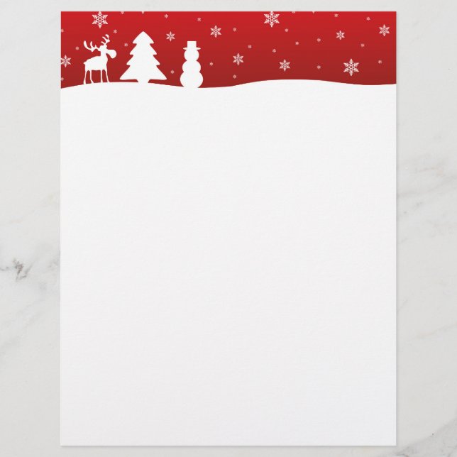 Árvore de Natal Reindeer Snowman (Frente)