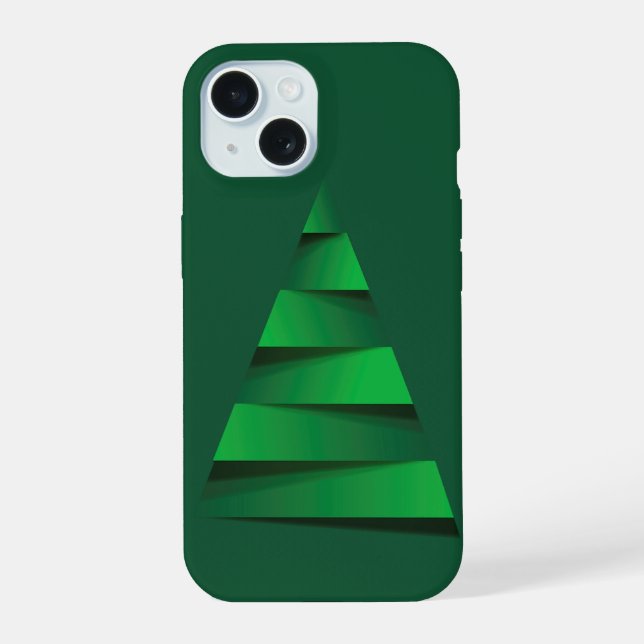 Árvore de Natal Verde Feriado (Verso)