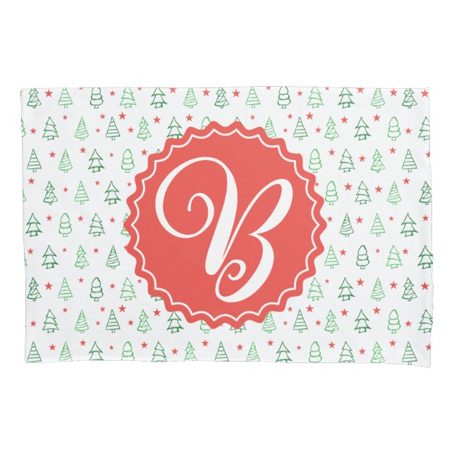 Árvore de Natal Vermelha e Verde (Frente)