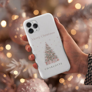 Árvore de Natal Vermelha Moderno Personalizado Fér