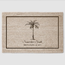 Árvore de Palma de Coco Tropical Elegante Personal
